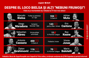 Doar Bielsa a crezut în promovarea lui Leeds. Maradona a făcut-o pe Napoli campioană, iar Abreu a bătut scăriță un penalty la Mondial