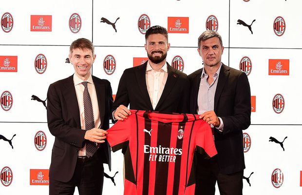 Oficial! Olivier Giroud este noul jucător al lui AC Milan