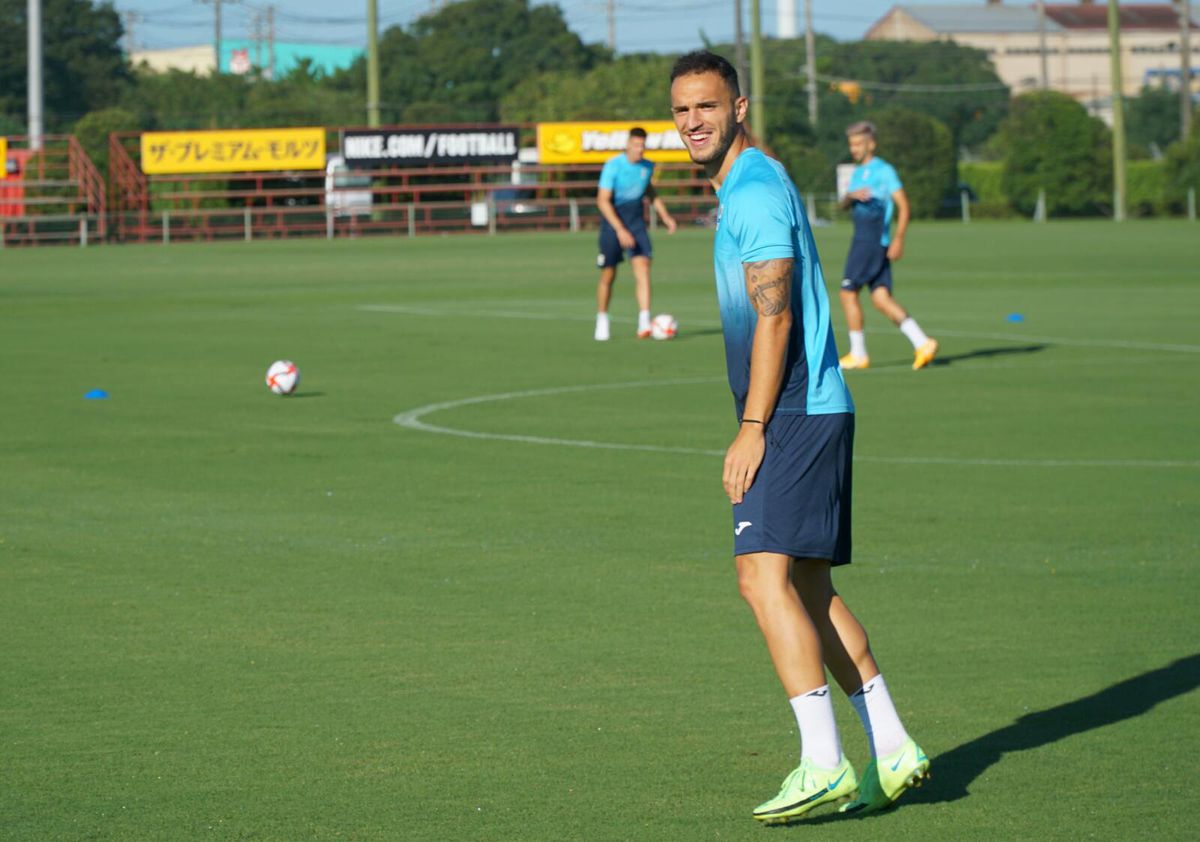 România U23 s-a pregătit la 33 °C și 73% umiditate » Imagini din Japonia