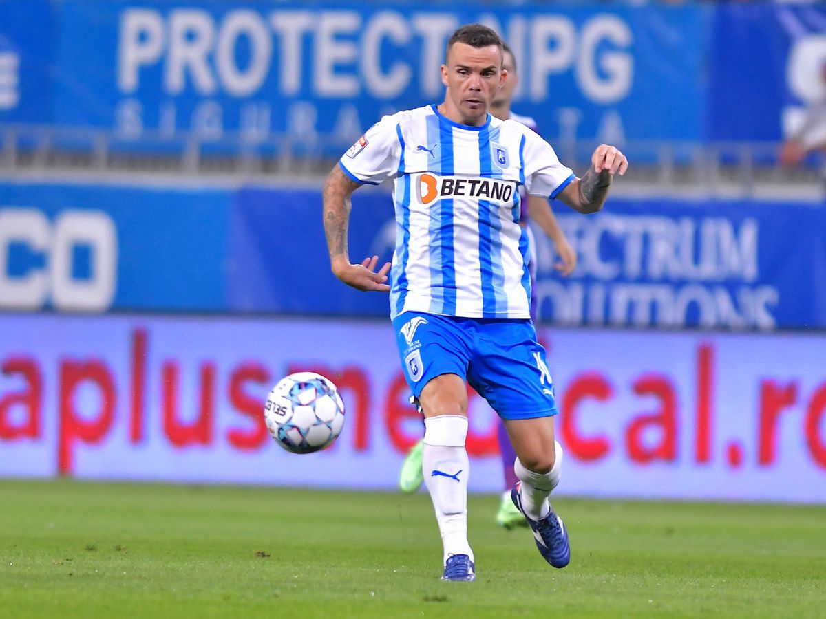 Lovitură pentru Universitatea Craiova după meciul cu FC Argeș » Un fotbalist s-a accidentat și este incert pentru meciul din Europa