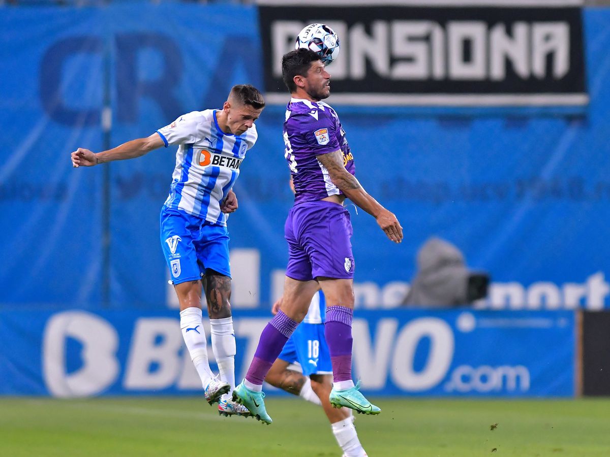 Lovitură pentru Universitatea Craiova după meciul cu FC Argeș » Un fotbalist s-a accidentat și este incert pentru meciul din Europa