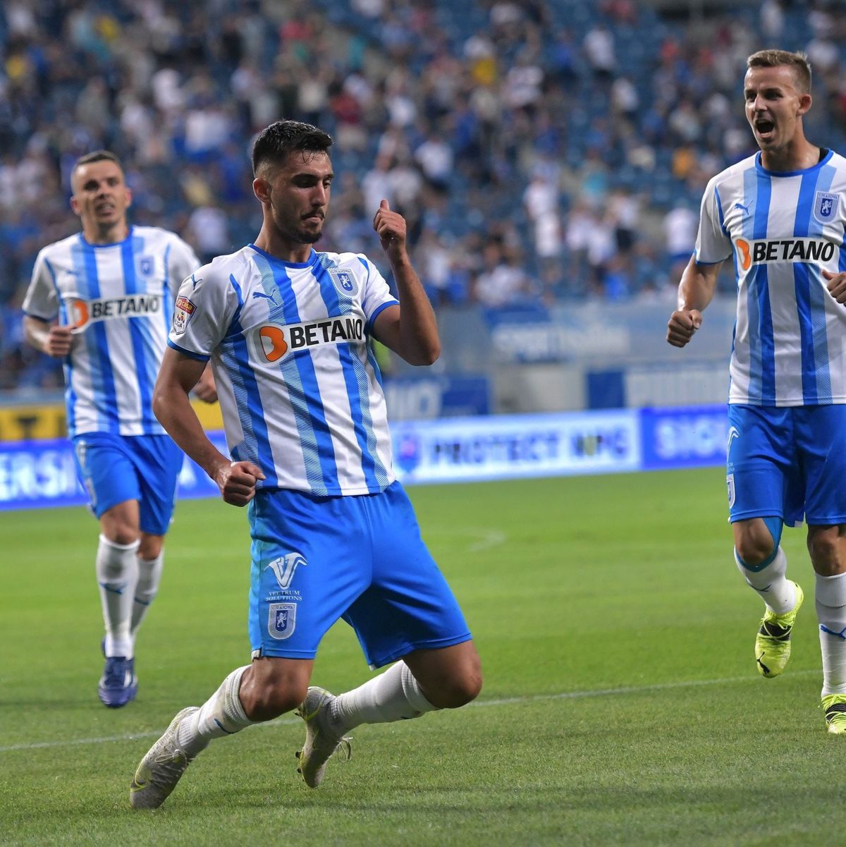 Lovitură pentru Universitatea Craiova după meciul cu FC Argeș » Un fotbalist s-a accidentat și este incert pentru meciul din Europa