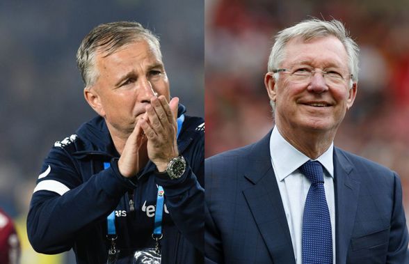 Dan Petrescu se compară cu Sir Alex Ferguson, după victoria cu Rapid: „A avut ani când a terminat pe 7, pe 8, dar clubul a mers pe mâna lui, știa ce poate”