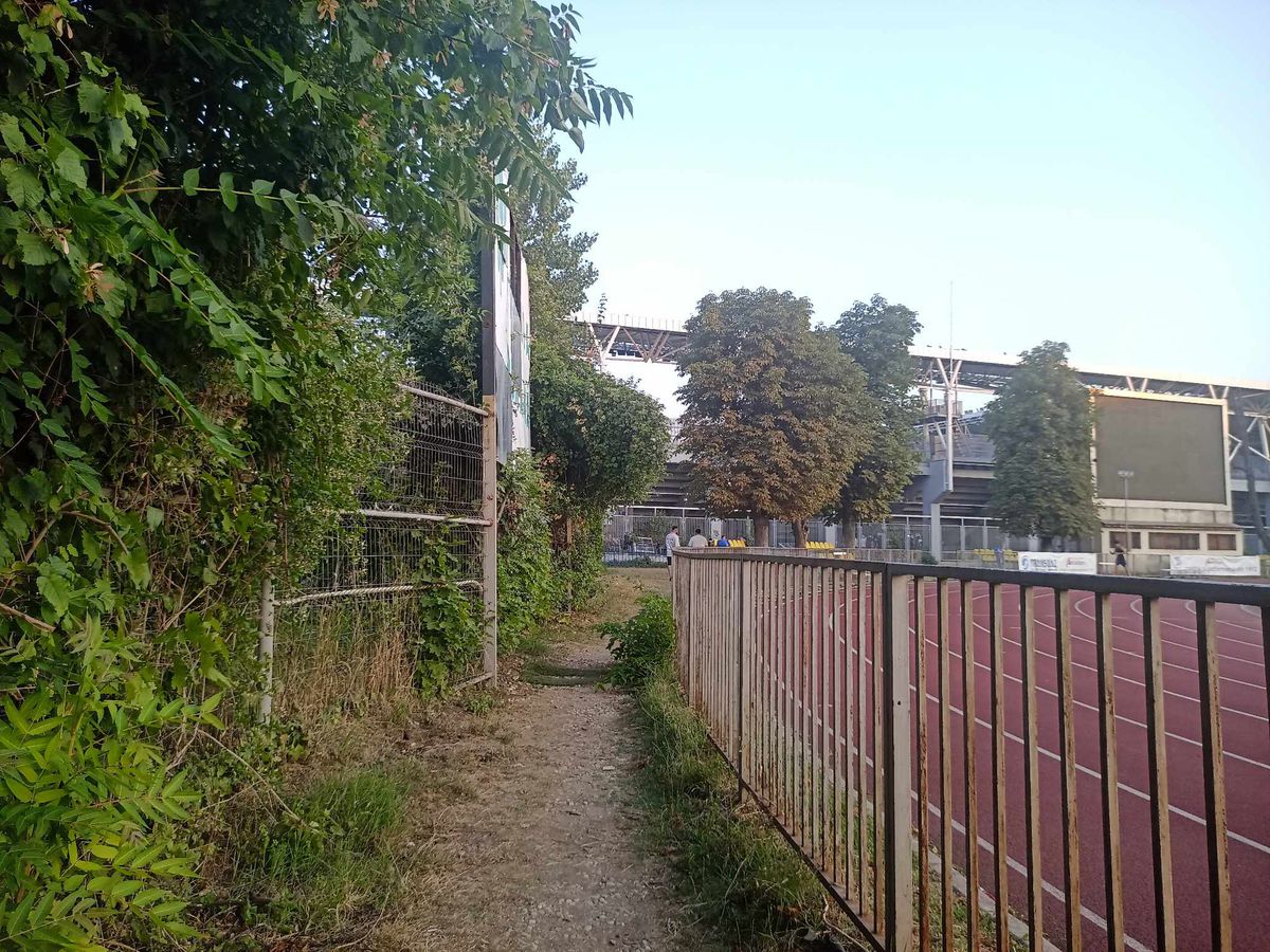 FOTO Dinamoviștii au ocolit tot stadionul