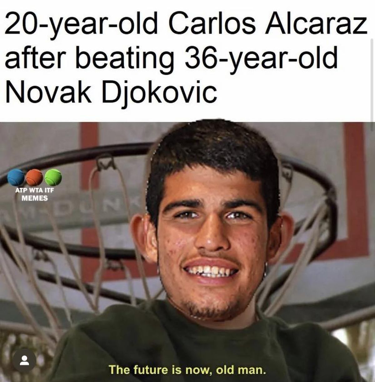 Cele mai tari 10 meme-uri după finala de poveste Alcaraz - Djokovic » Fanii nu s-au abținut după eșecul istoric al sârbului