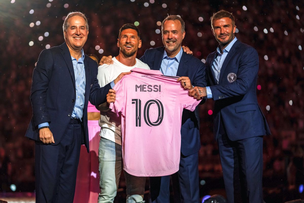 Lionel Messi și Sergio Busquets, prezentați la Inter Miami