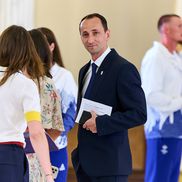 Ceremonie la Palatul Cotroceni înainte de Jocurile Olimpice de la Paris Foto: Raed Krishan