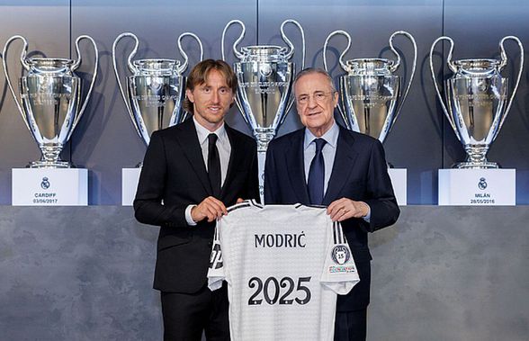 Oficial: Luka Modric continuă la Real Madrid!