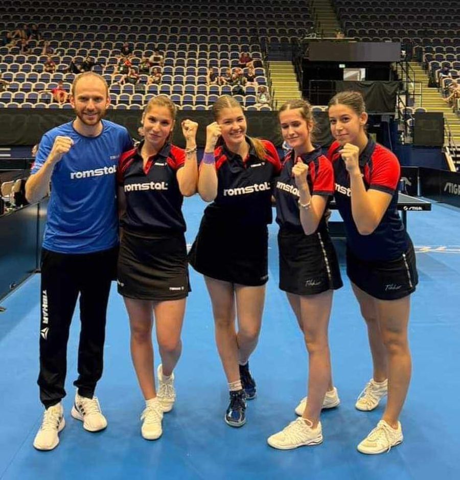 „Tricolorii” de la tenis de masă, a 3-a oară consecutiv campioni Europeni!