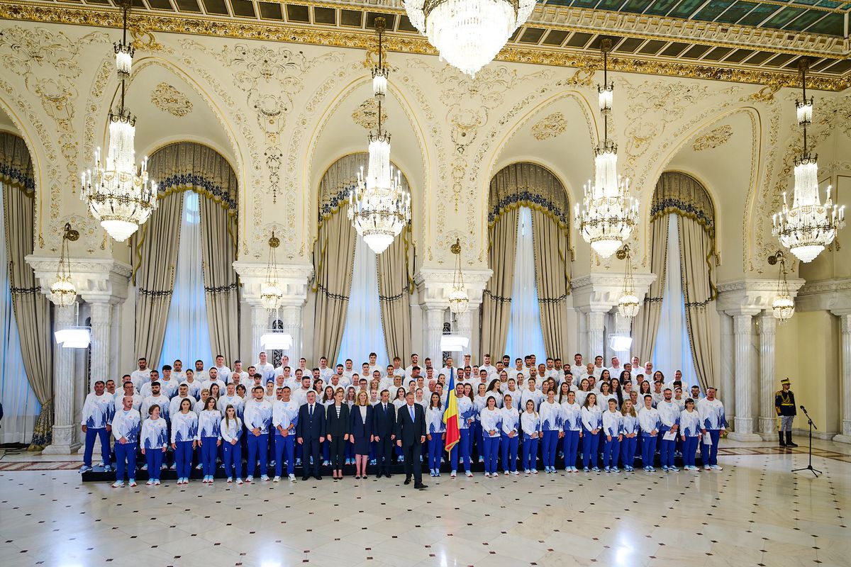 Sportivii români s-au aflat față în față cu președintele României la Cotroceni, cu 9 zile înainte de startul Jocurilor Olimpice de la Paris. Ce a transmis Klaus Iohannis