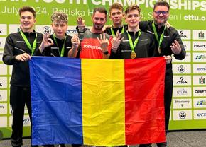 „Tricolorii” de la tenis de masă, a 3-a oară consecutiv campioni Europeni!