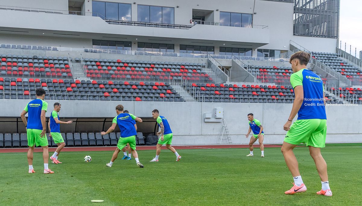 Corvinul pierde cu 2-0 la Sibiu, însă se califică în turul doi  » Urmează Rijeka