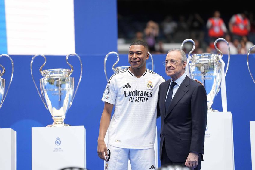 Florentino Perez și ultima bijuterie din vitrina lui Real Madrid / Foto: Imago