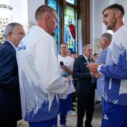 Ceremonie la Palatul Cotroceni înainte de Jocurile Olimpice de la Paris Foto: Raed Krishan