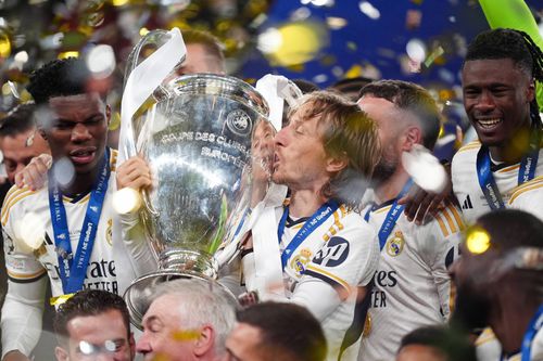 Real Madrid a câștigat în 2023 - 2024 Liga Campionilor și LaLiga / Foto: Imago