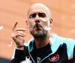 Pep Guardiola fumând un trabuc, la petrecerea de titlu a lui Manchester City, foto: Guliver/gettyimages