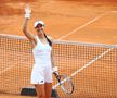 Sorana Cîrstea la finalul partidei din optimi de finală UniCredit Iași Open FOTO Roxana Fleșeru
