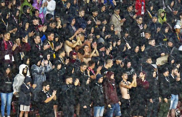 Steagul Ungariei, în tribune la CFR Cluj - Paksi » Ardelenii au strigat „România, România”