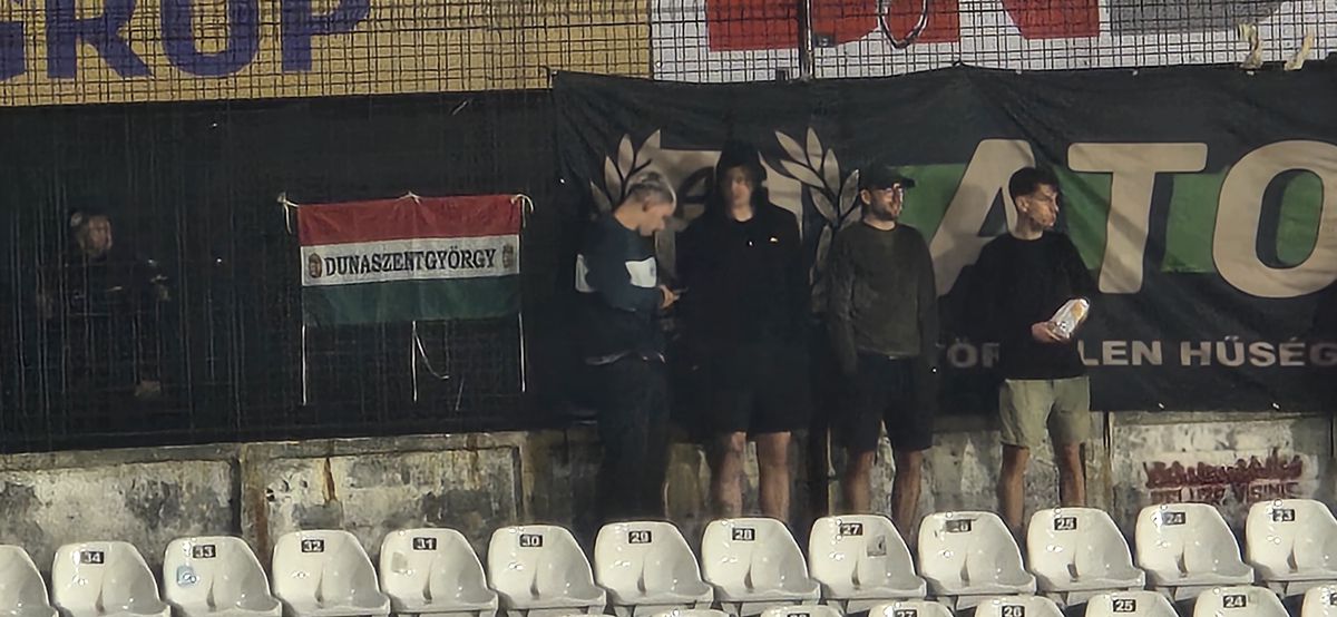Steagul Ungariei, în tribune la CFR Cluj - Paksi » Ardelenii au strigat „România, România”