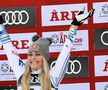 Moment stânjenitor pe covorul roșu » O pală de vânt i-a jucat feste campioanei Lindsey Vonn: secvența virală pe Internet