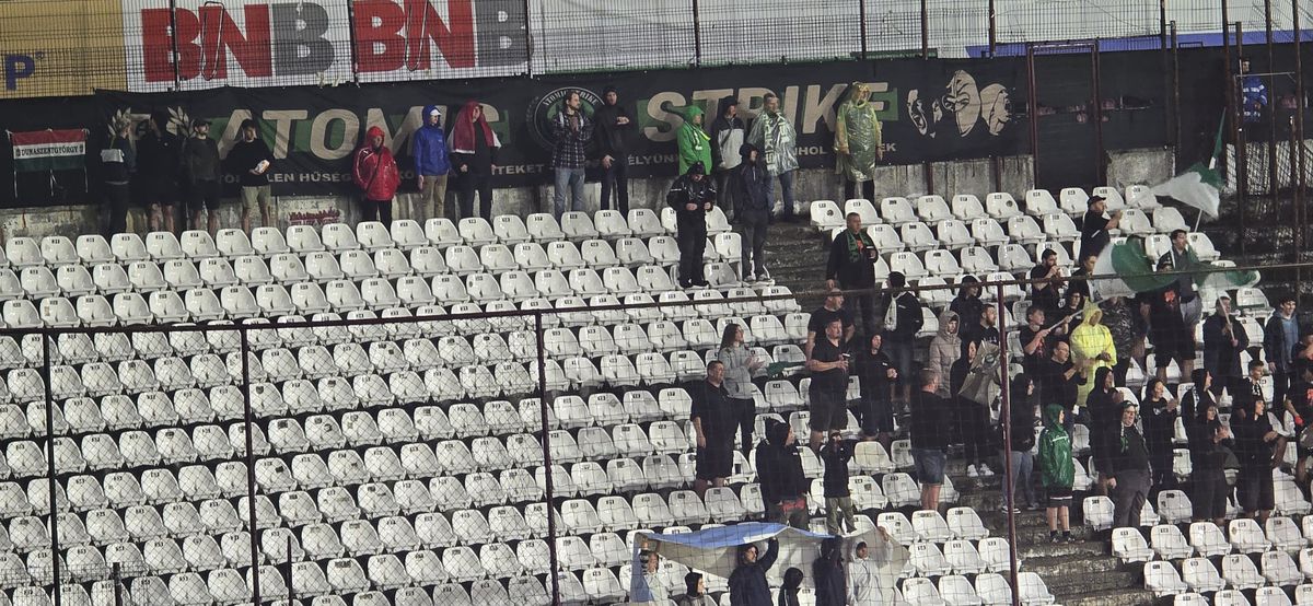 Steagul Ungariei, în tribune la CFR Cluj - Paksi » Ardelenii au strigat „România, România”