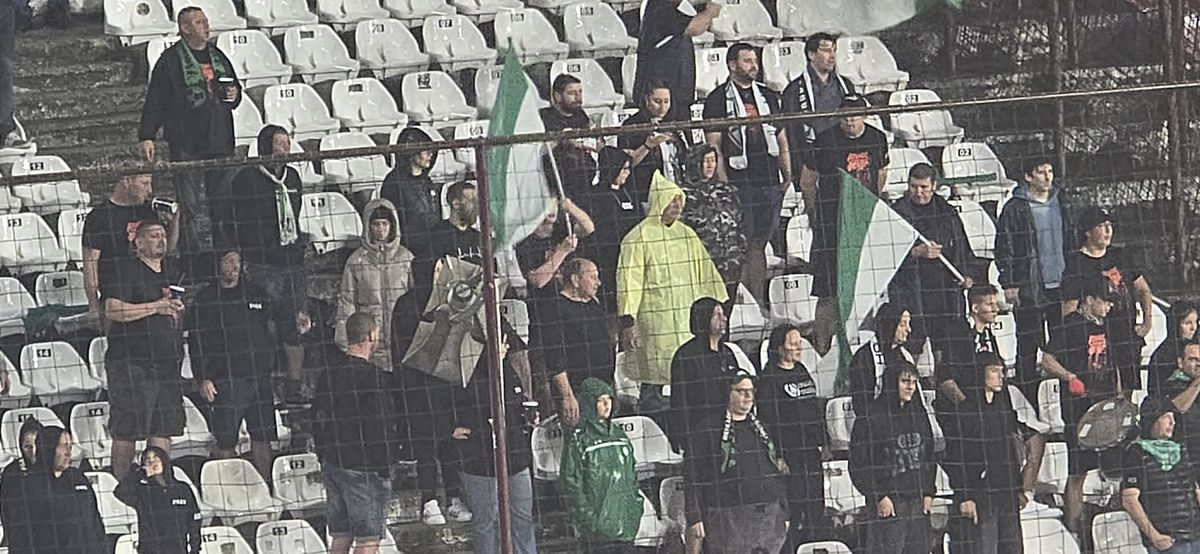 Steagul Ungariei, în tribune la CFR Cluj - Paksi » Ardelenii au strigat „România, România”