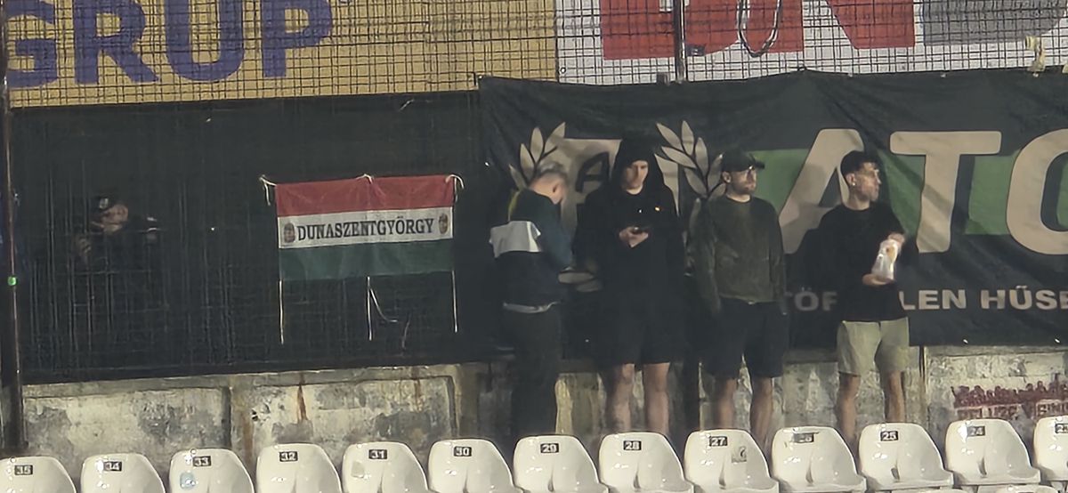 Steagul Ungariei, în tribune la CFR Cluj - Paksi » Ardelenii au strigat „România, România”