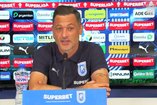 Mirel Rădoi, conferință de presă Craiova - FC Argeș