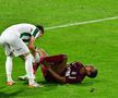 Mohammed Kamara, accidentat grav în CFR Cluj - Paksi // foto: Cristi Preda (GSP)