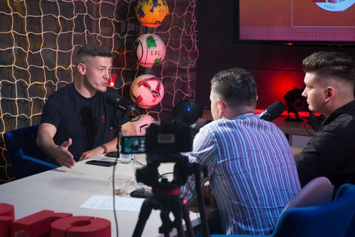 Gabi Torje la podcastul GSP „2 la 1”, foto: Ionuț Iordache (GSP.ro)