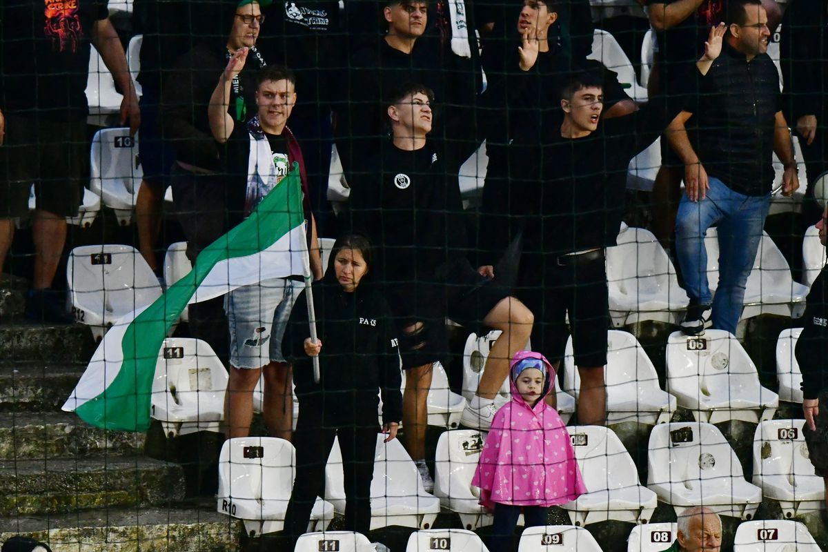 Steagul Ungariei, în tribune la CFR Cluj - Paksi » Ardelenii au strigat „România, România”