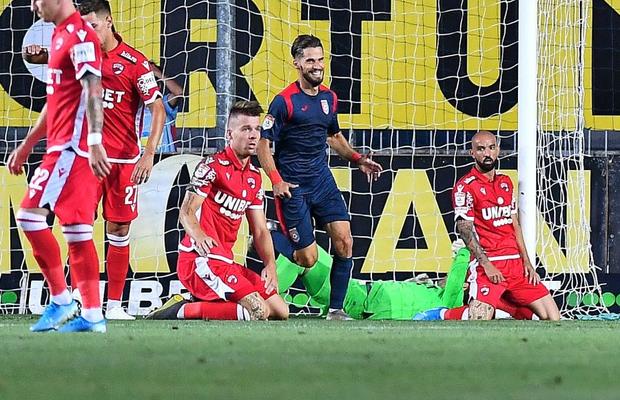 CHINDIA TĂRGOVIȘTE - DINAMO 3-2// Note GSP: Dinamo e în genunchi și 6 jucători s-au făcut de râs » Linas Klimavicius a luat 2