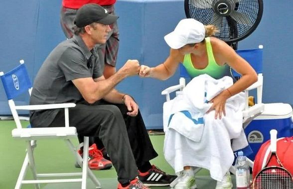 FOTO Simona Halep, chinuită de staff-ul său! Îi cere ajutorul lui Darren Cahill :D