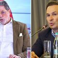 Cornel Dinu (stânga) și Ionuț Negoiță