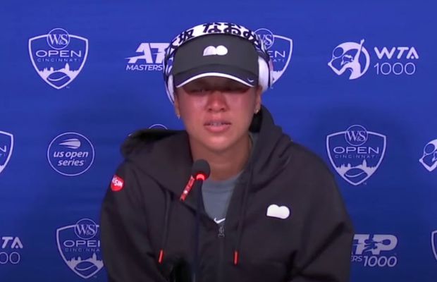 Naomi Osaka a izbucnit în plâns la Cincinnati, după o întrebare primită la conferință: „Îmi pare rău!”
