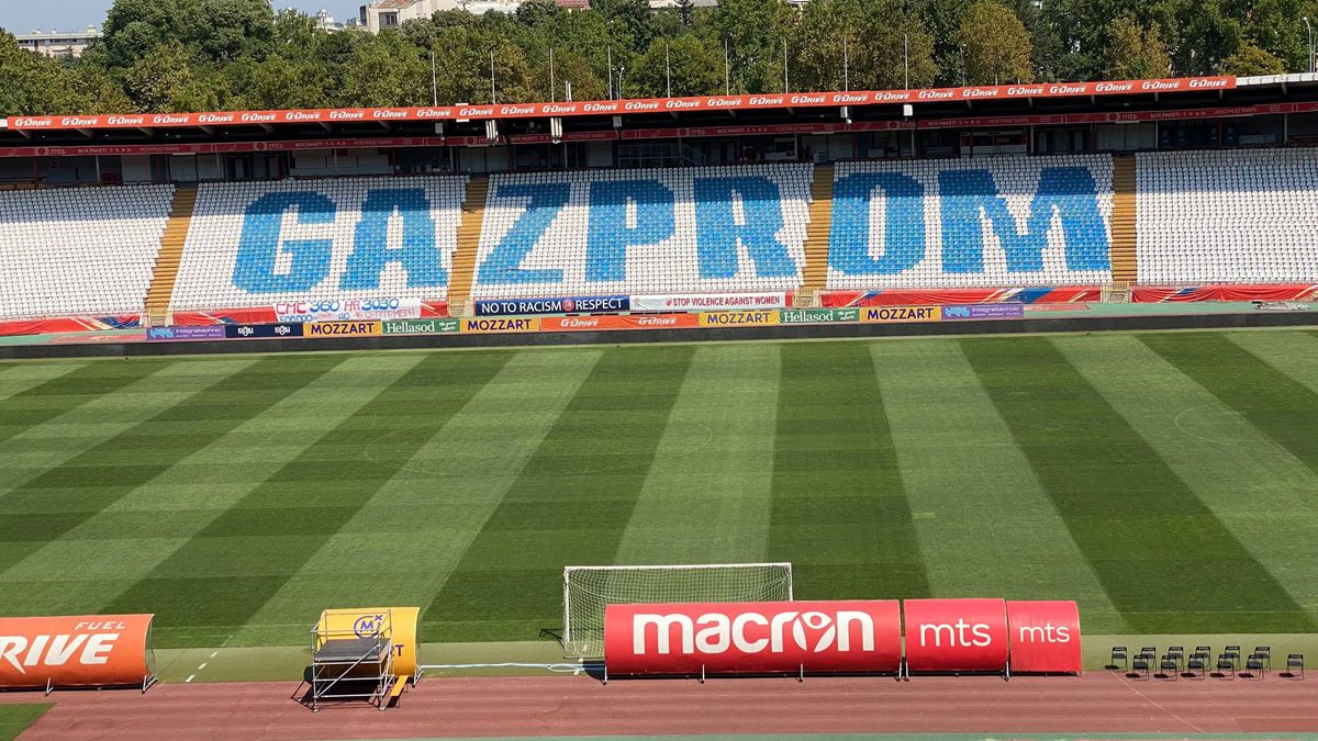 Stadionul pe care joacă Steaua Roșie Belgrad
