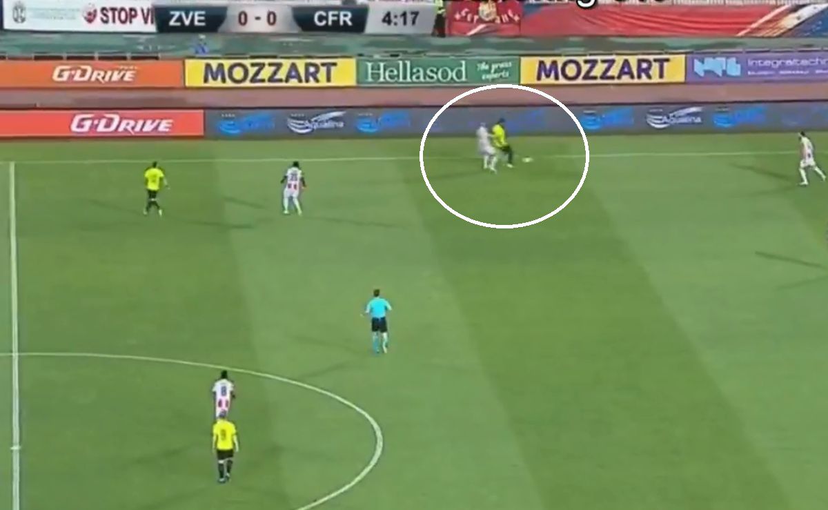 Apărarea lui Șumudică, ridiculizată la Belgrad » Ce gol a primit CFR în minutul 5