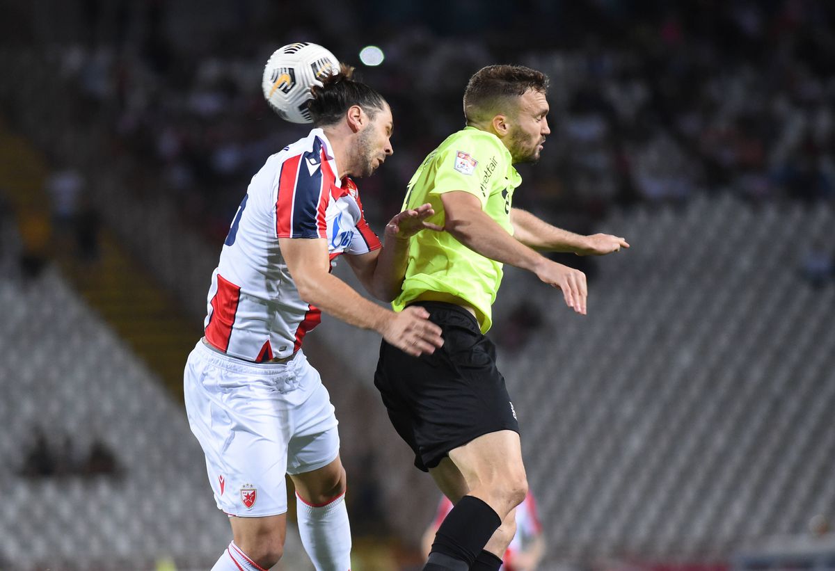 Steaua Roșie Belgrad - CFR Cluj, fani și meci