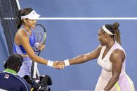 Emma Răducanu - Serena Williams, meci fără istoric la Cincinnati » Reacție după prima și, probabil, singura confruntare: „Sunt recunoscătoare, este o legendă!”