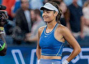 Câte un „covrig” pe meci » După Serena, Emma Răducanu a mai spulberat o campioană de Grand Slam la Cincinnati