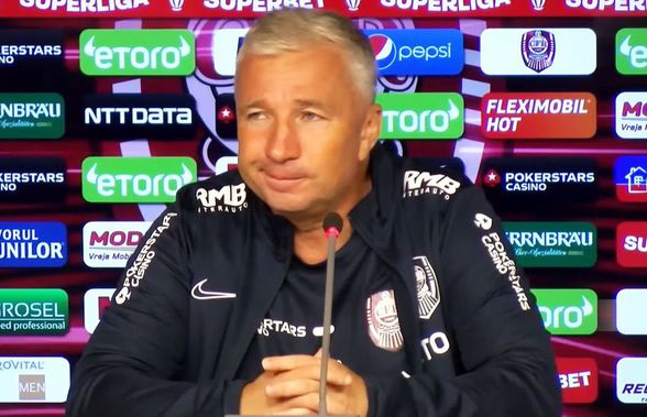 Ce îl sperie pe Dan Petrescu înaintea turului cu Maribor: „Nu ne-a căzut foarte bine!”