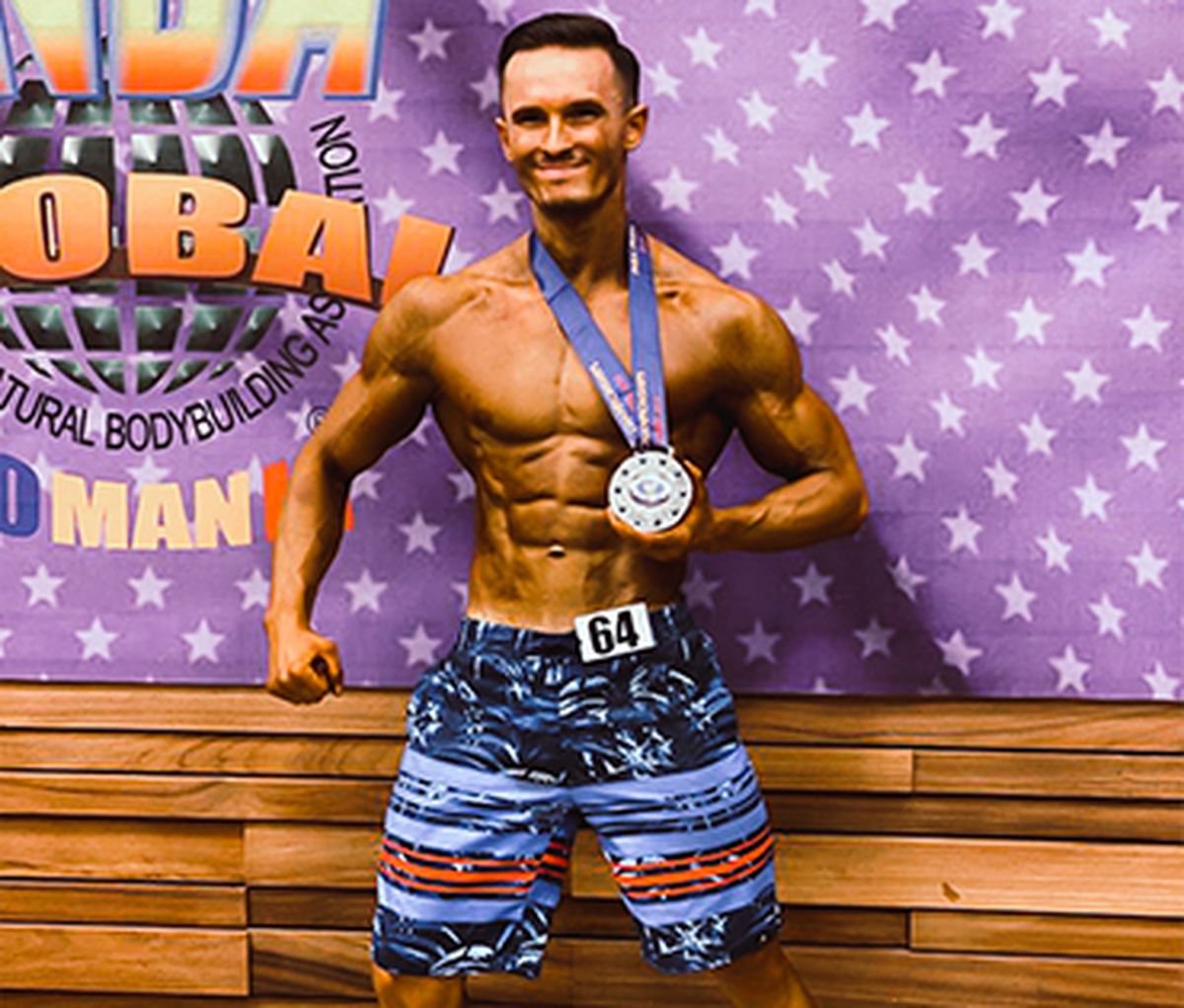 Robert Florea, vicecampion mondial natural la Men's Physique