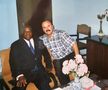 Cu președintele federației din Congo, unde a stat un an FOTO Arhivă personală