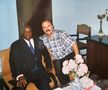 Cu președintele federației din Congo, unde a stat un an FOTO Arhivă personală
