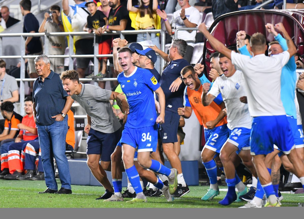 Cele mai tari imagini din Dinamo Kiev - Aris Salonic, meci în Giulești