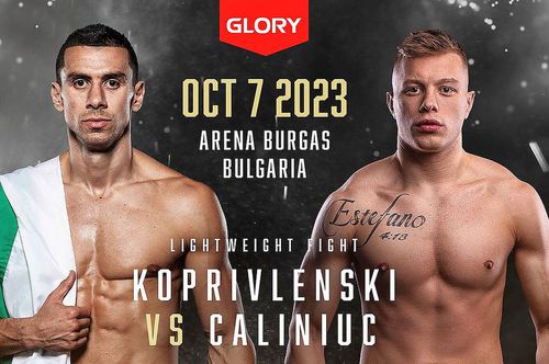 Prima luptă anunțată la Glory 89 va fi între bulgarul Stoyan Koprivlenski și românul Sorin Căliniuc