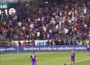 Haos la Maribor - Fenerbahce » Meci întrerupt din cauza ultrașilor! De la ce a pornit totul