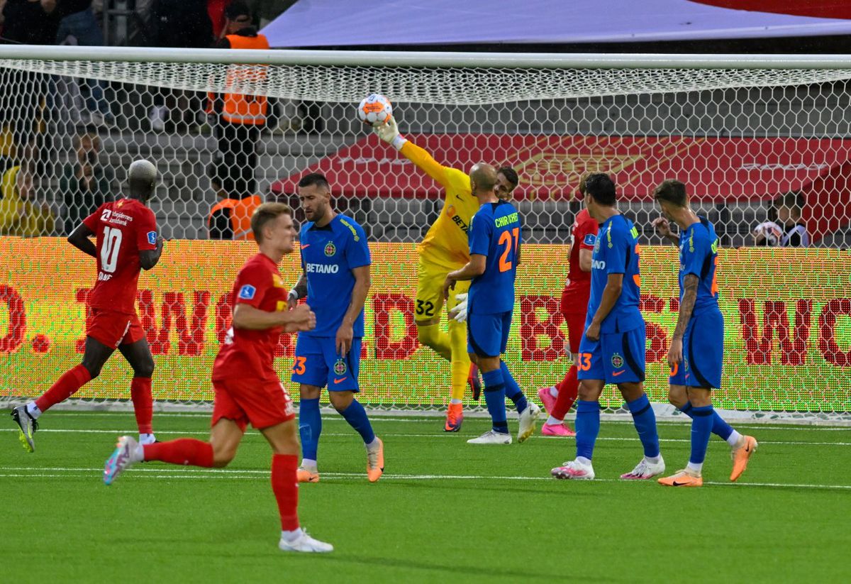 Nordsjaelland - FCSB, turul III preliminar al Conference League