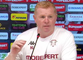 Neil Lennon n-a mai răbdat și l-a făcut „ghem” pe Șumudică: „Cine e ăsta? Are probleme, n-am mai văzut așa ceva în Europa!”