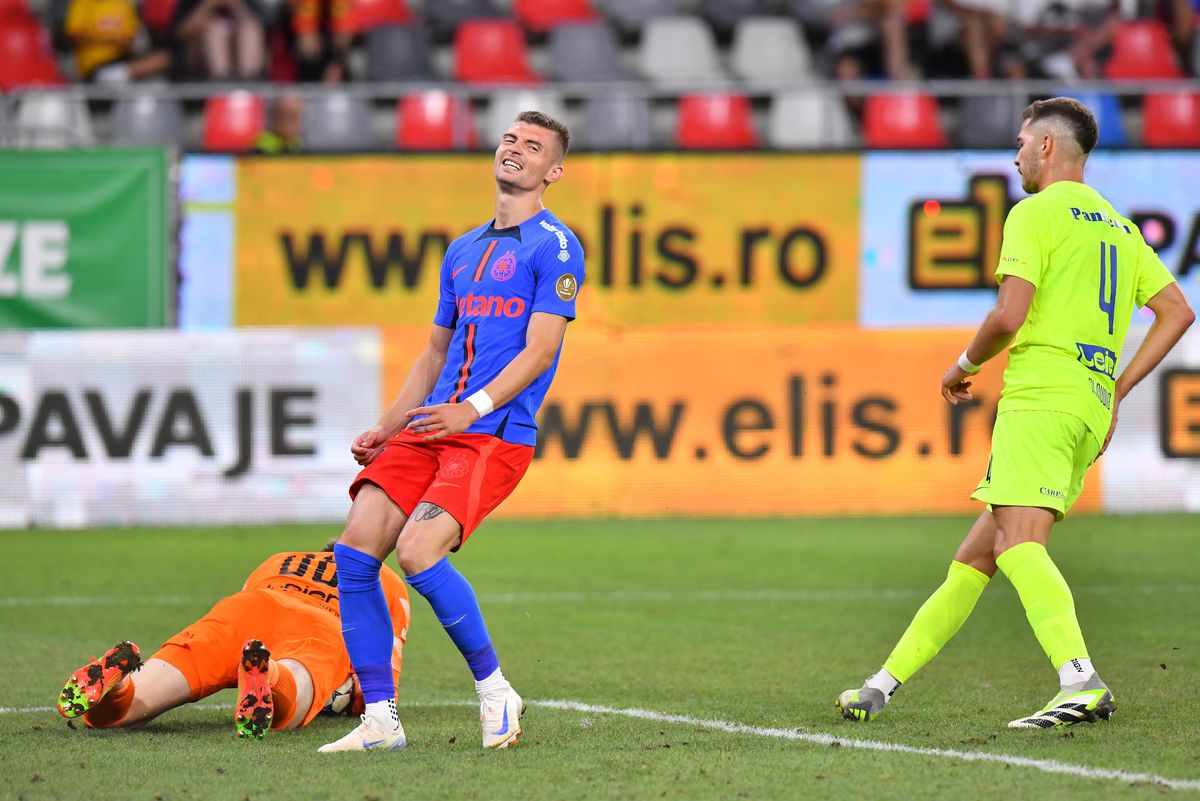 Trei titulari de la FCSB n-au trecut testul cu Poli Iași » Cine a fost MVP-ul partidei